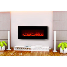 standard good quality electric wall panel heater with log WS-G-01